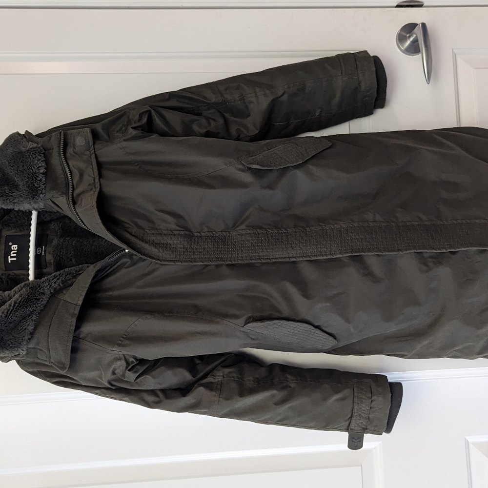 TNA Olive Green Ski & Snow Jacket